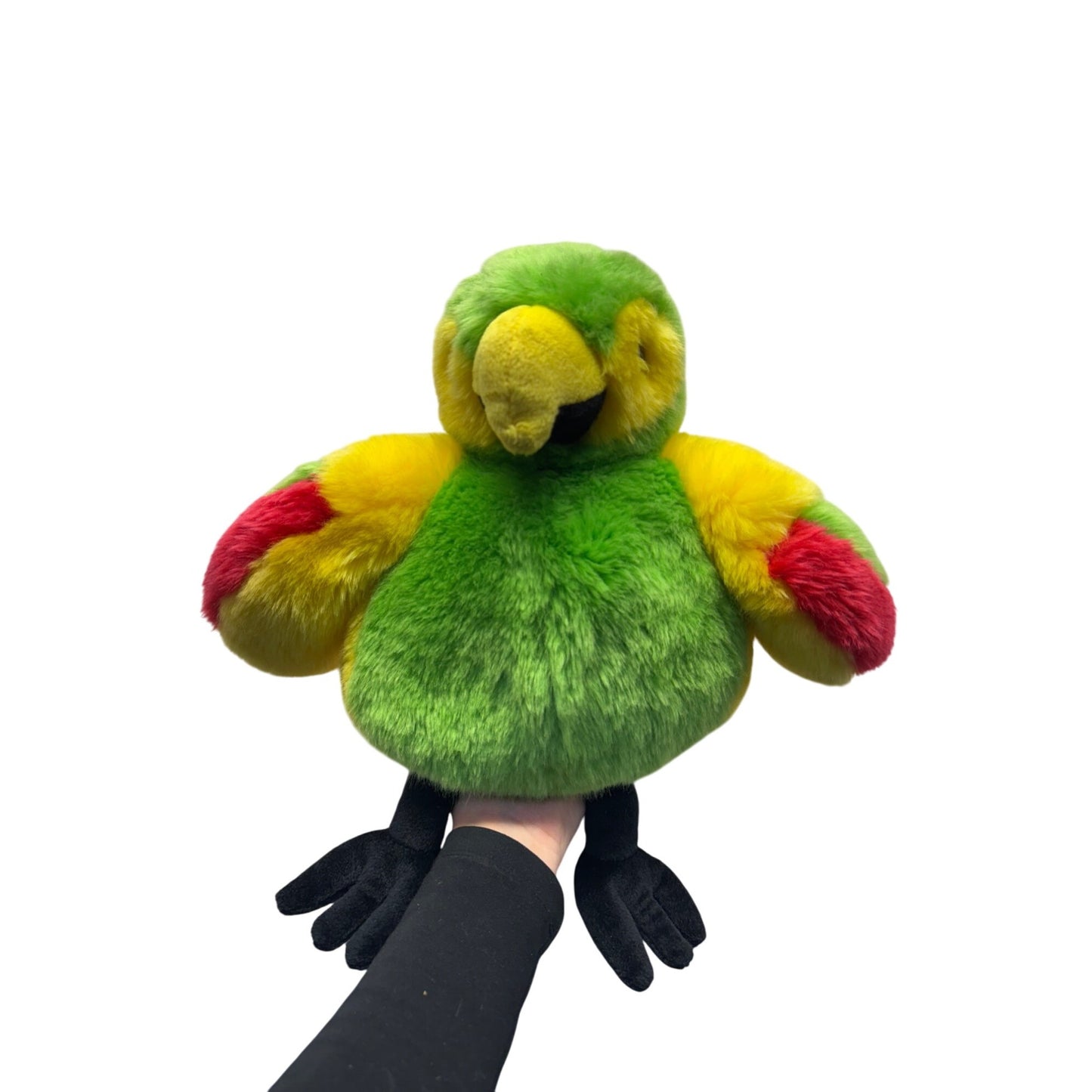 Colorful Plush Parrot Stuffed Animal #125B