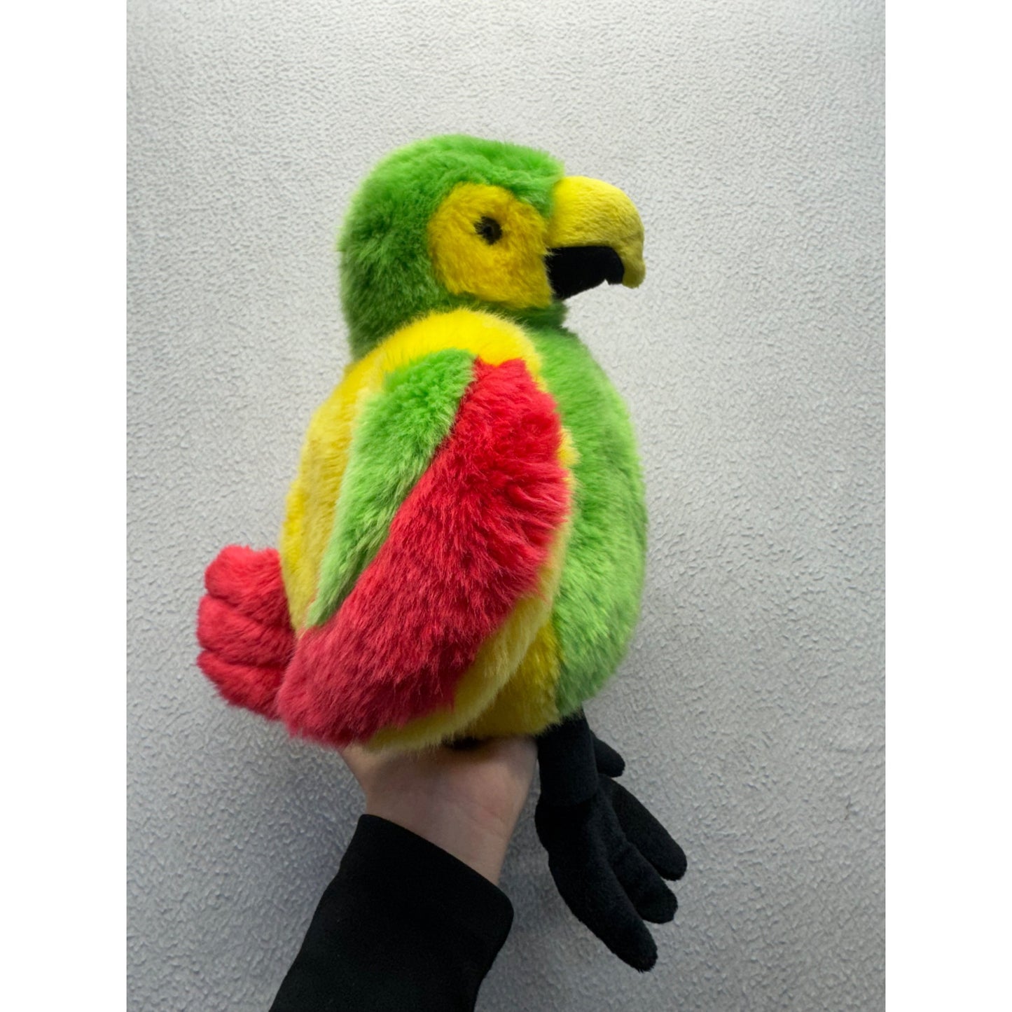 Colorful Plush Parrot Stuffed Animal #125B