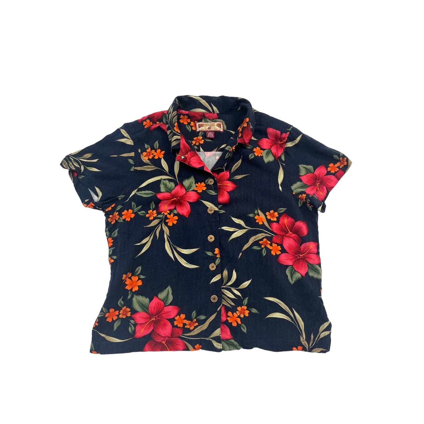 Women’s Vintage Hawaiian ButtonUp