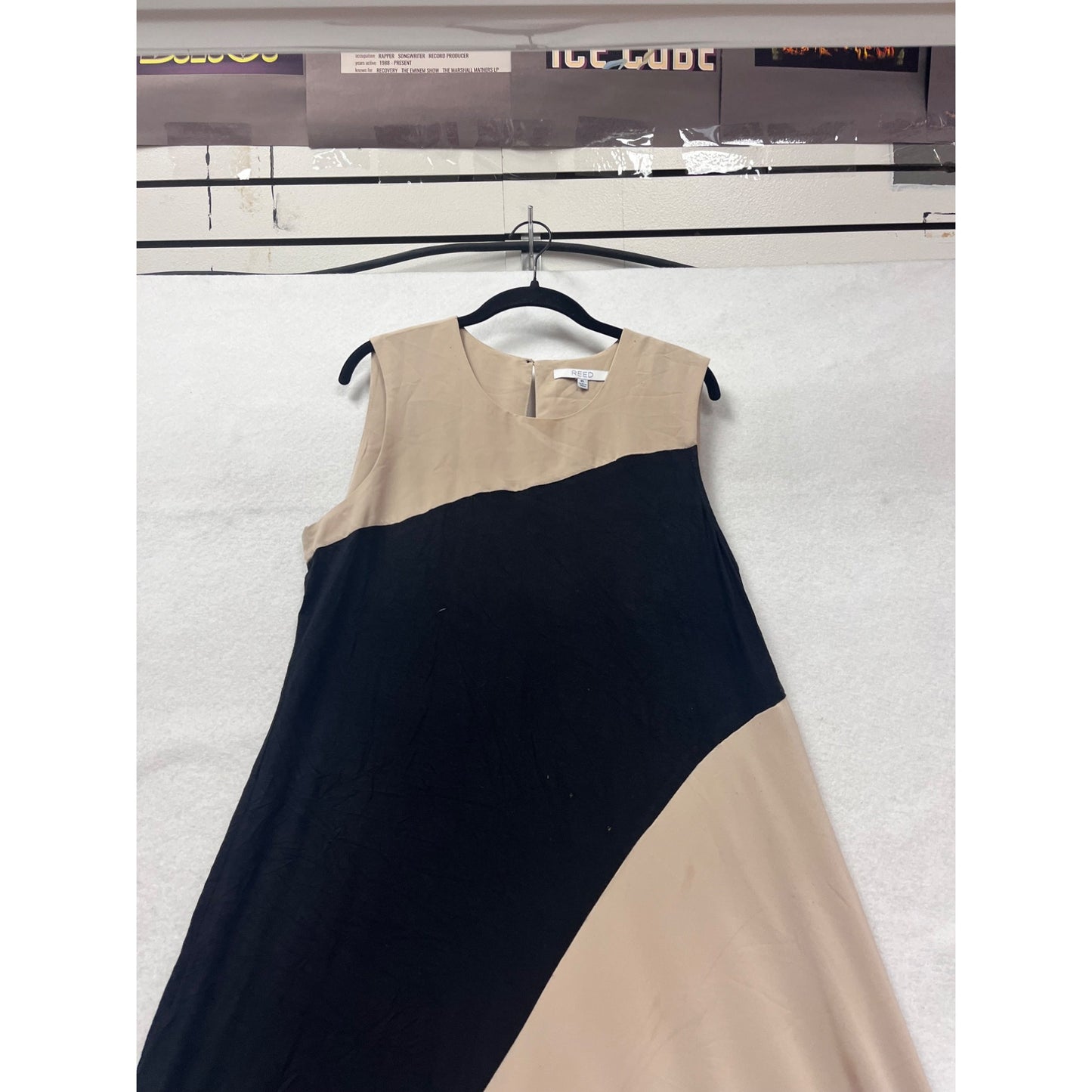 Reed Plus Size XL Color Block Sleeveless Dress #441A