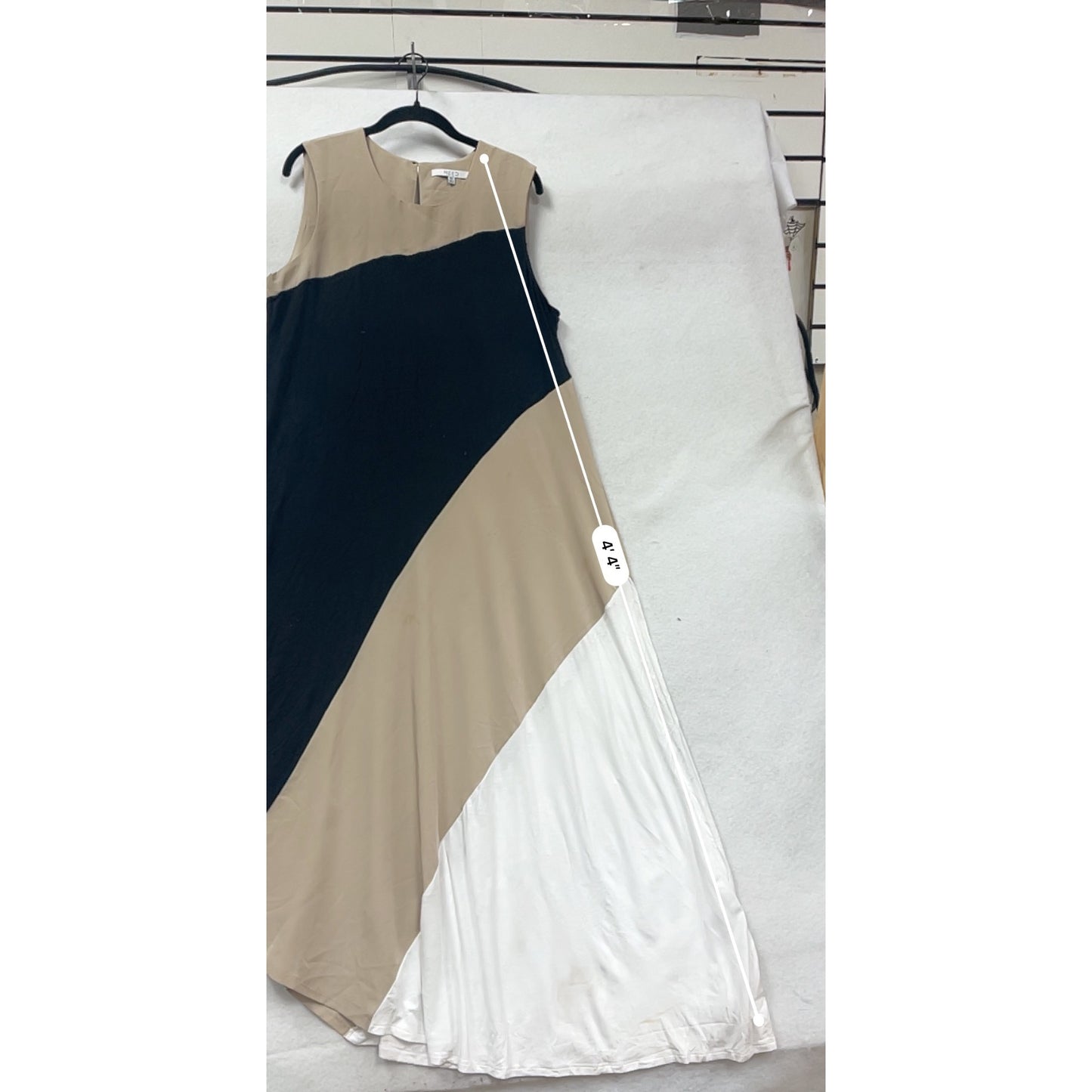 Reed Plus Size XL Color Block Sleeveless Dress #441A