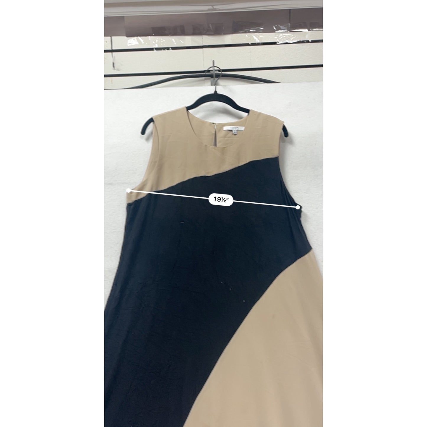 Reed Plus Size XL Color Block Sleeveless Dress #441A