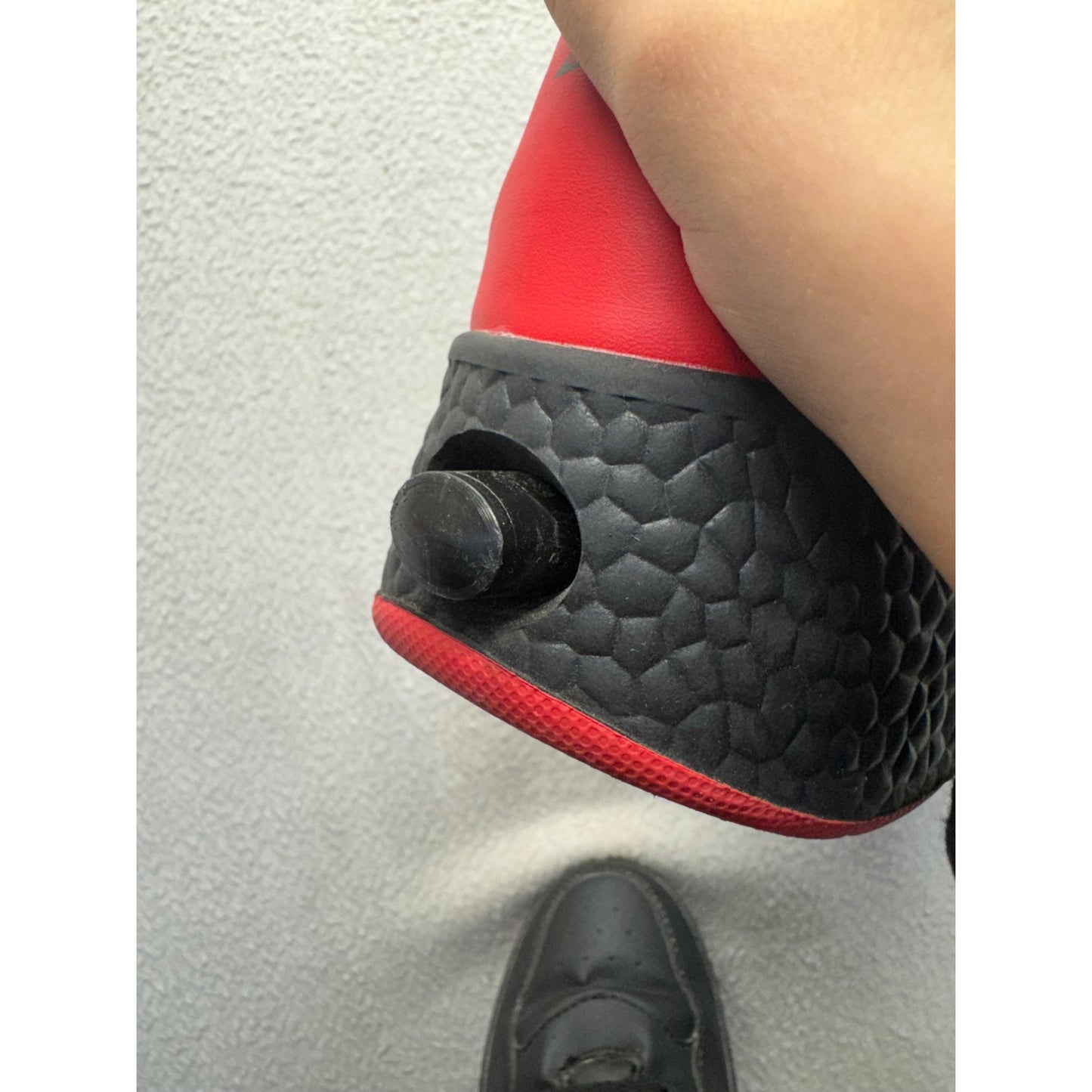 Black & Red Roller Shoes With Wheels #133B