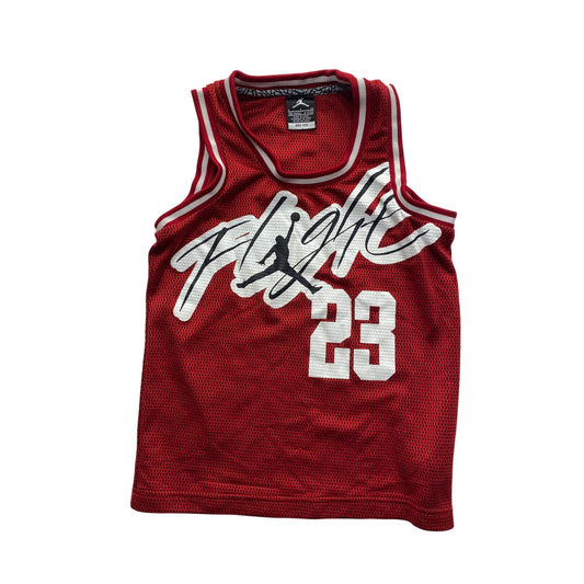 Nike Jordan Flight 23 Youth Red Basketball Jersey #7348