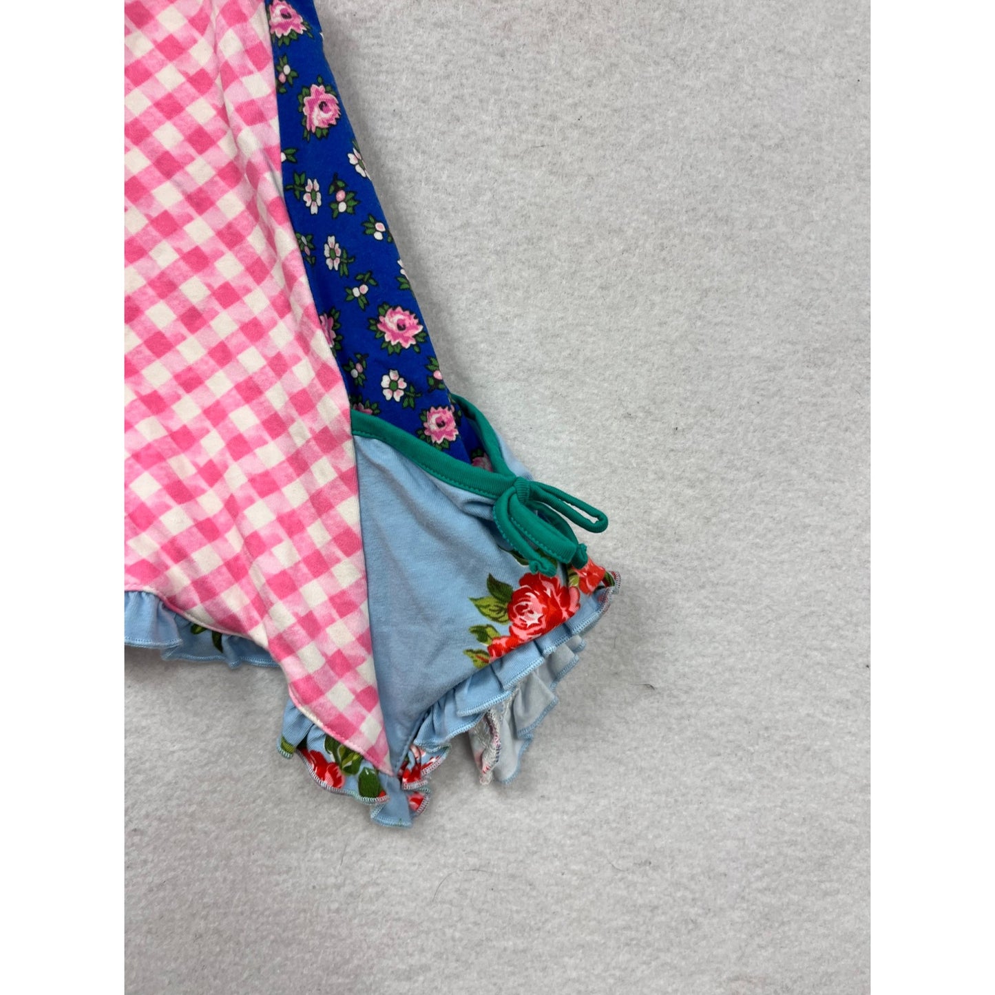 Matilda Jane 2T Pink Gingham & Floral Dress #8485