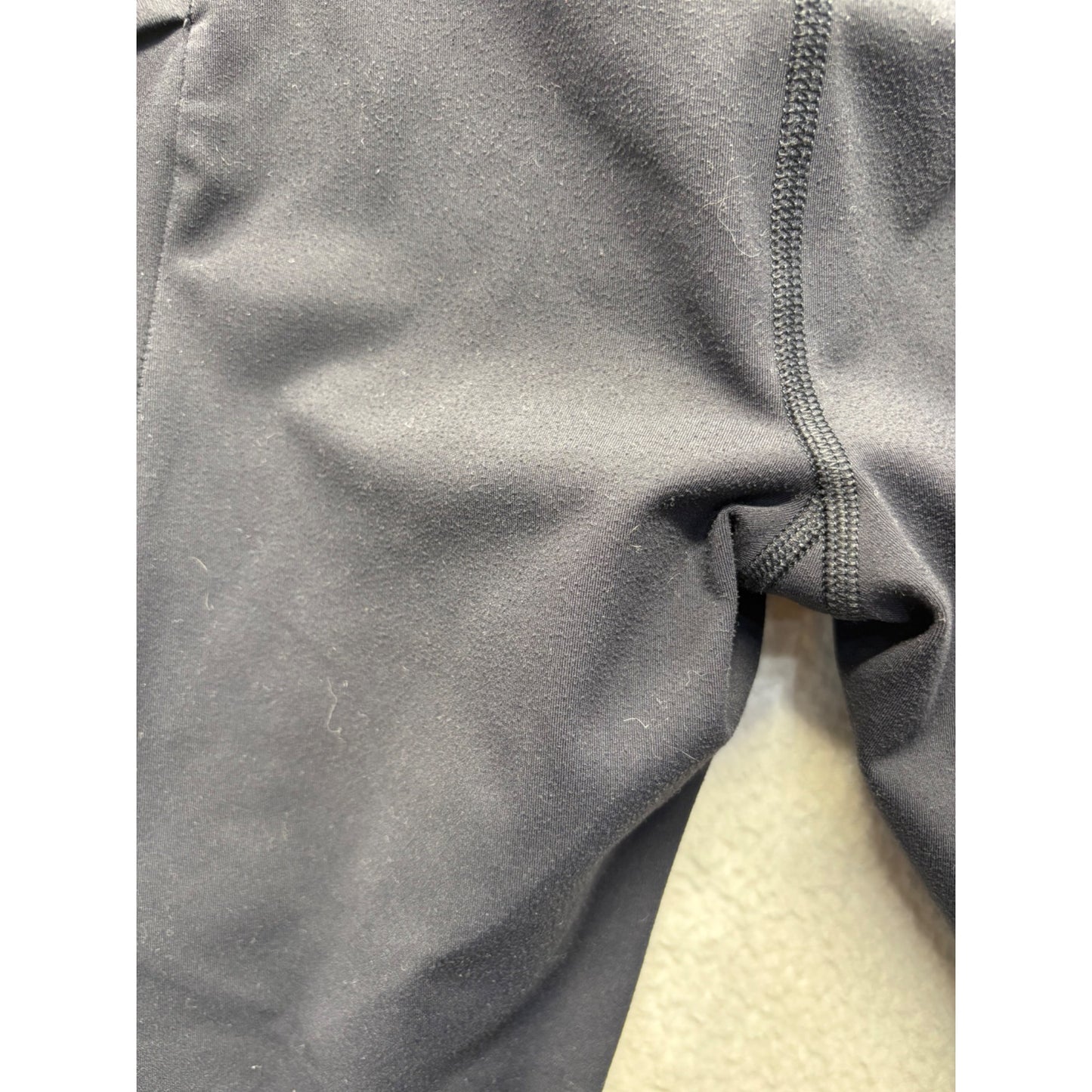 Avalanche Womens Black High-Waisted Leggings With Side Pockets #7435