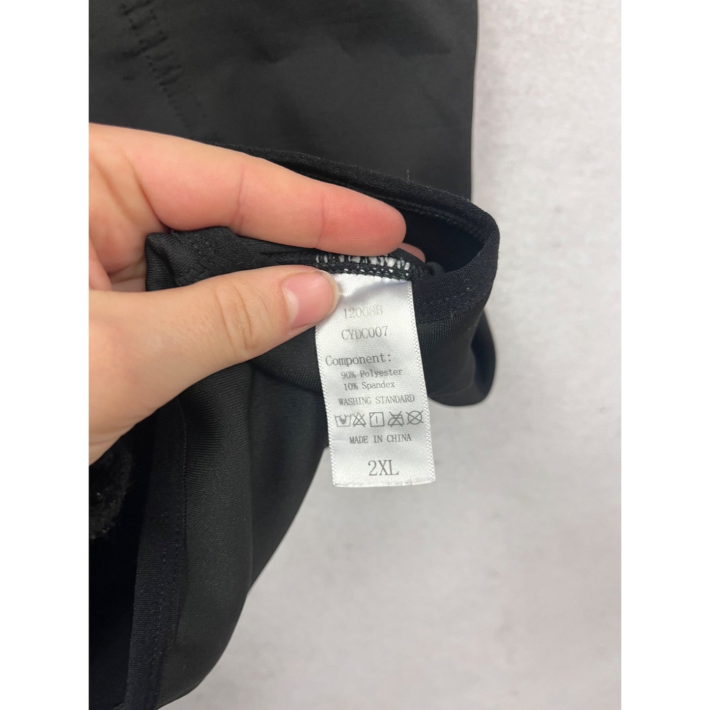 Gotoley Black Waist Trainer 2XL With Adjustable Straps #957A