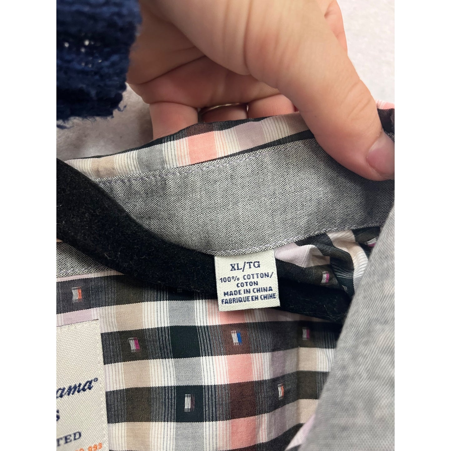 Tommy Bahama Island Modern Fit XL Checkered Shirt #852A