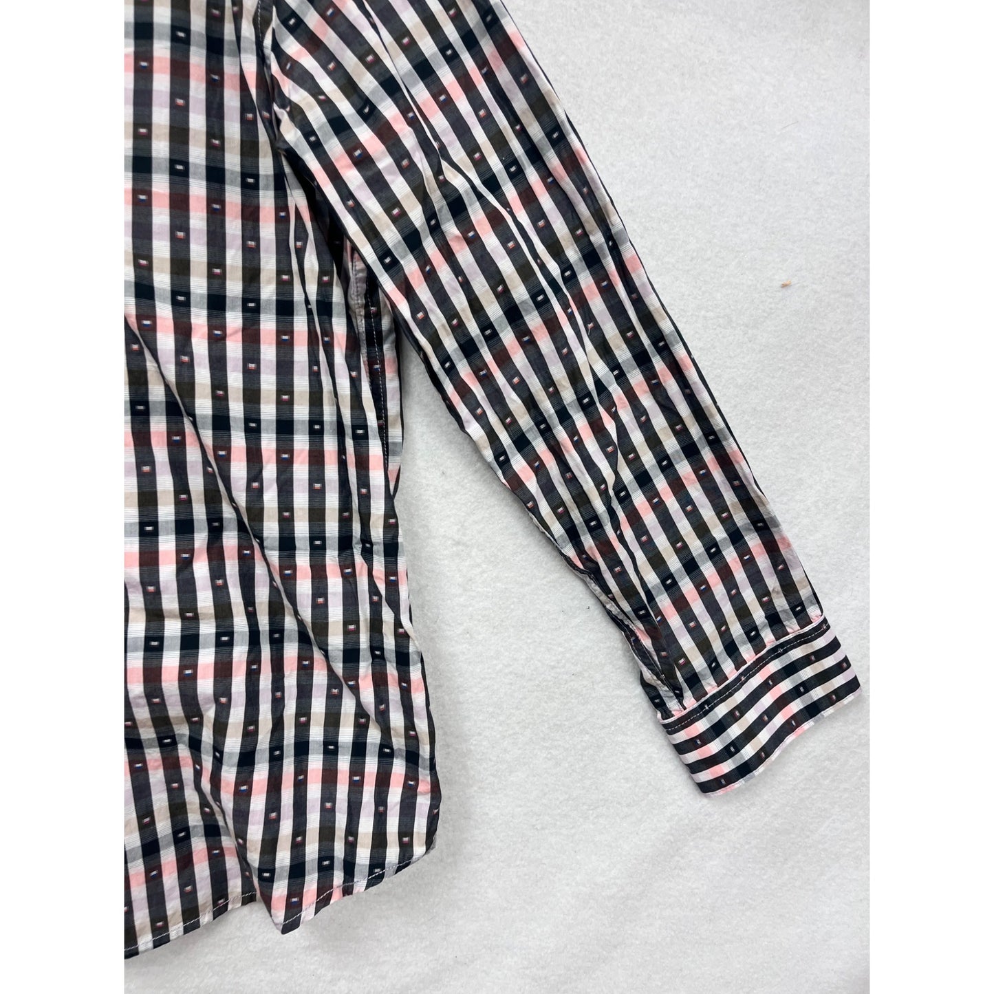 Tommy Bahama Island Modern Fit XL Checkered Shirt #852A