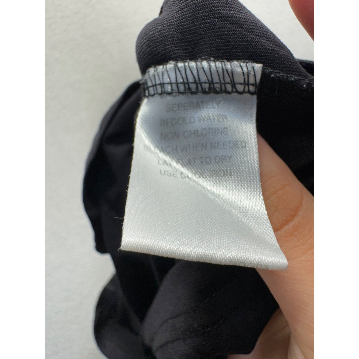 Energie Black Spaghetti Strap Camisole L Nylon Spandex Adjustable Straps #9991