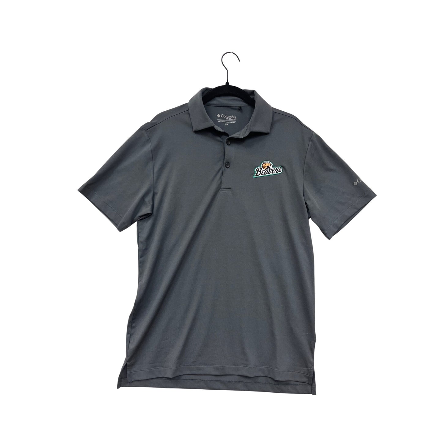 Columbia Golf Mens BSU Gray Polo Shirt #8429