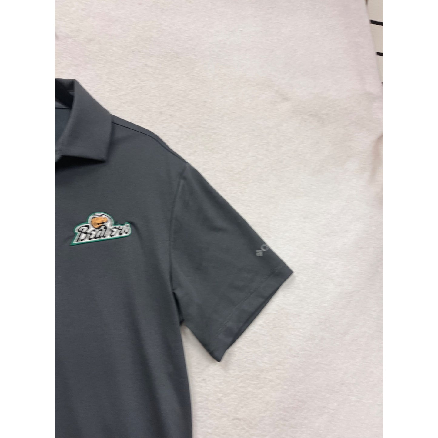 Columbia Golf Mens BSU Gray Polo Shirt #8429