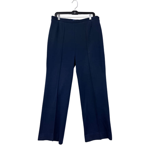 Vintage Pendleton Navy Blue 100% Wool Womens Tailored Trousers Size 8/10 #6719