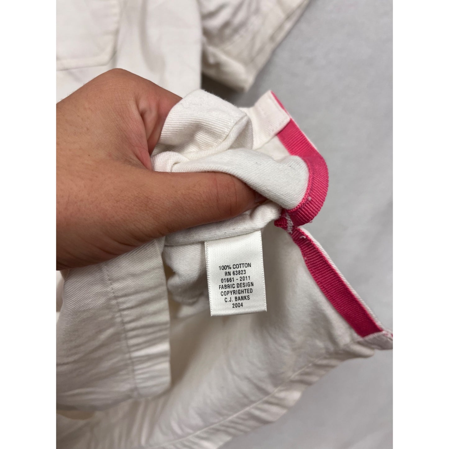 C.J. Banks Embroidered Watermelon & Daisy Button-Up Shirt 1X #615A