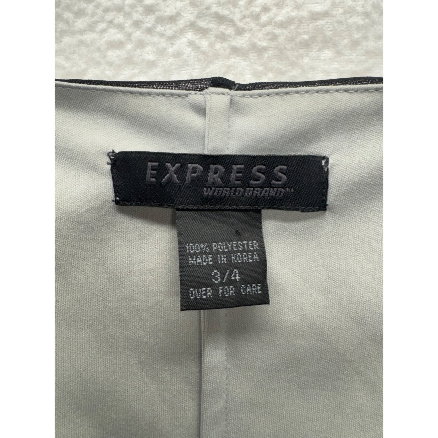 Express Black Sheer Mesh Sleeveless Dress #9318