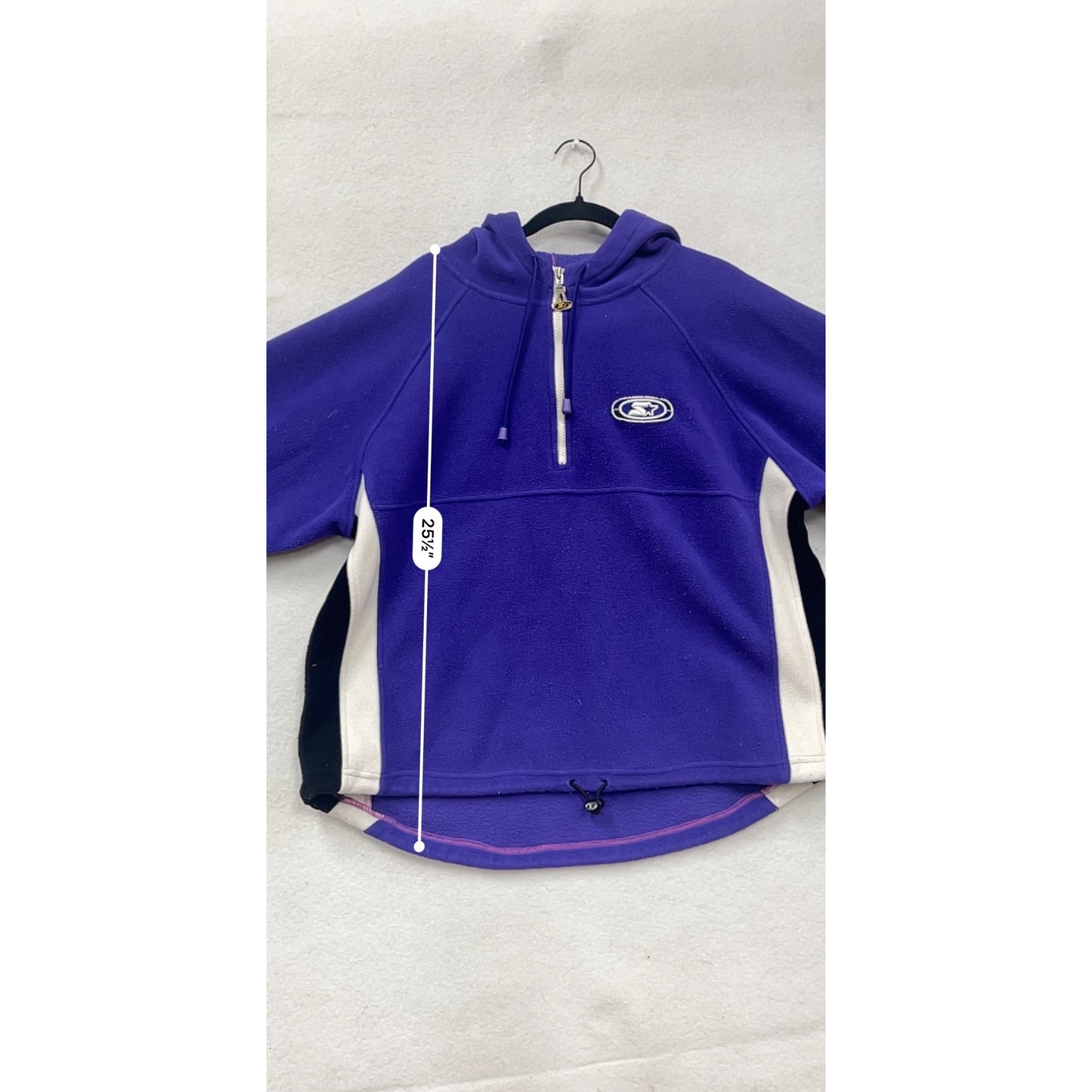 Starter Purple Hooded Fleece Jacket #8558