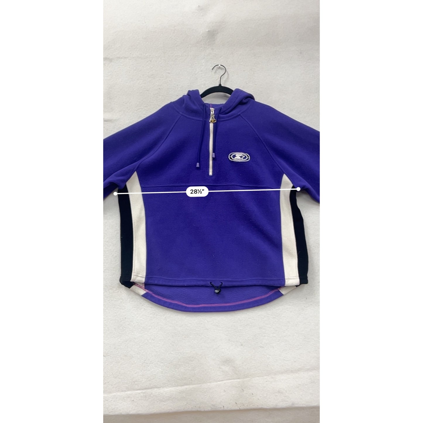 Starter Purple Hooded Fleece Jacket #8558