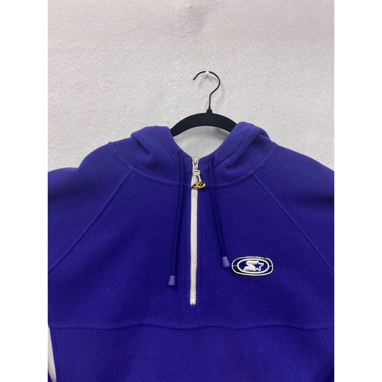 Starter Purple Hooded Fleece Jacket #8558