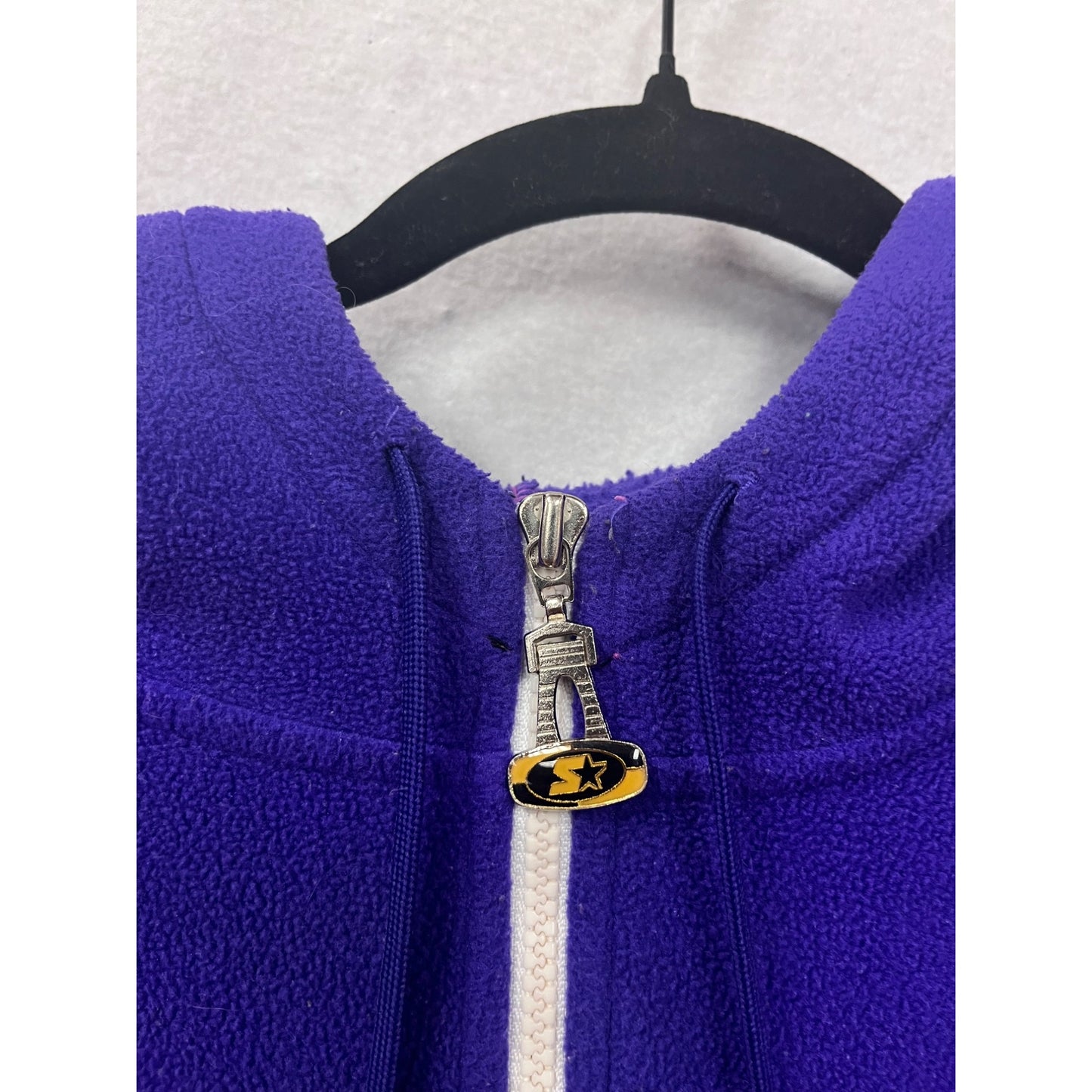 Starter Purple Hooded Fleece Jacket #8558
