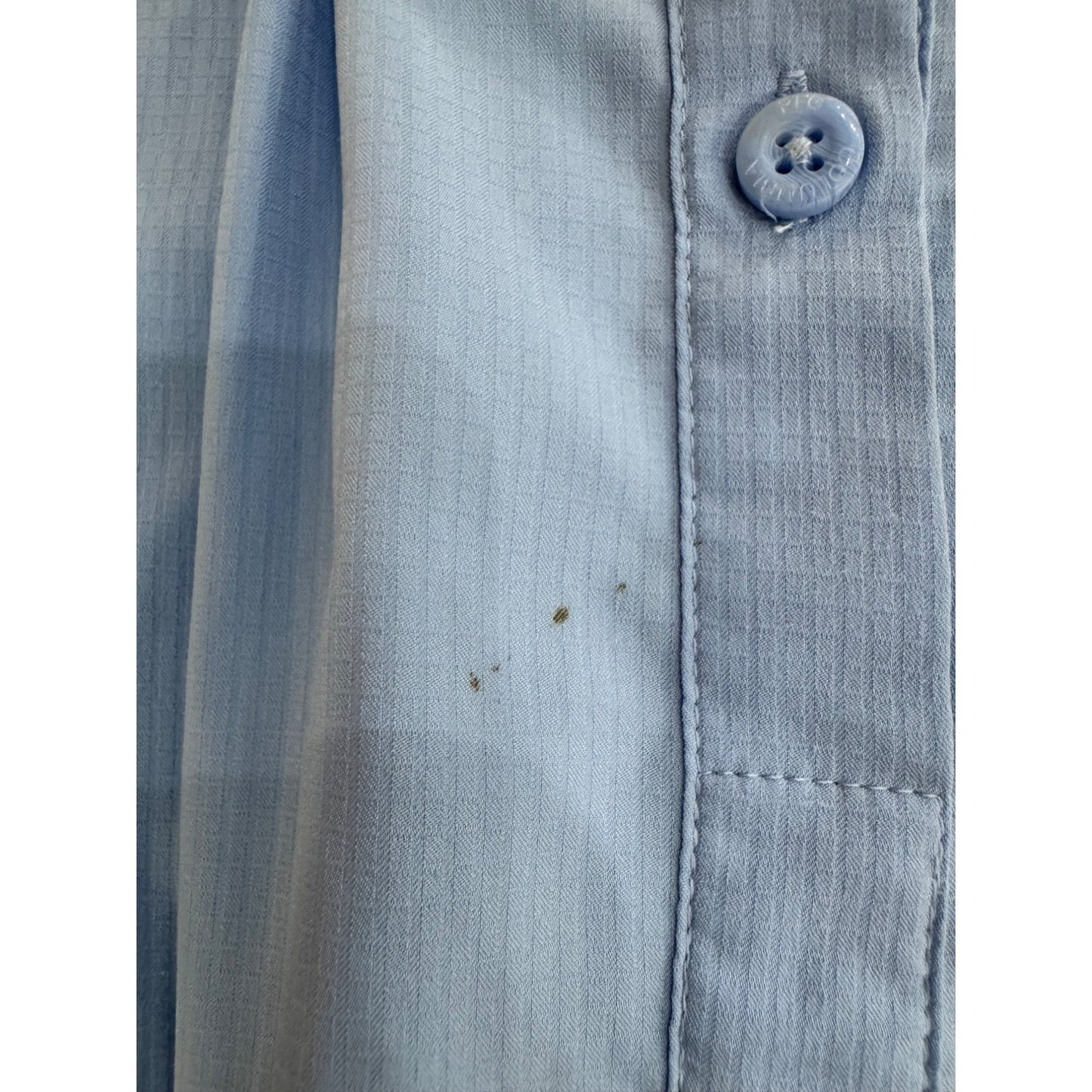 Columbia Pfg Performance Fishing Gear Omni-Shade Vented Blue Long Sleeve #9591