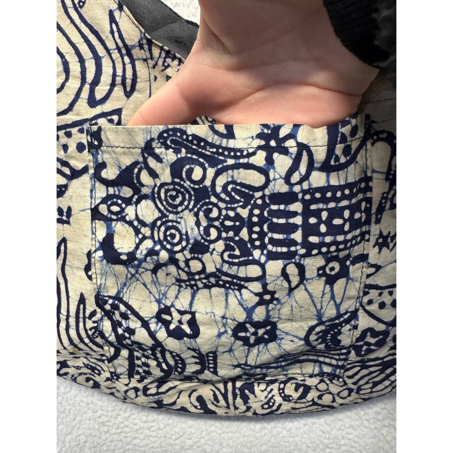 Abstract Crossbody Tote Bag #5809