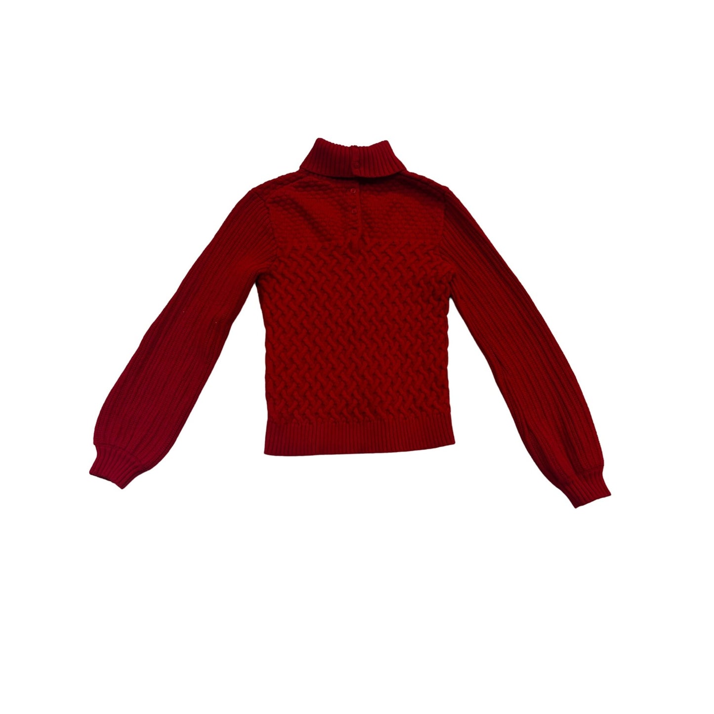 Women’s Jannie & Jack Balloon Sleeve Knitted Turtleneck #2607