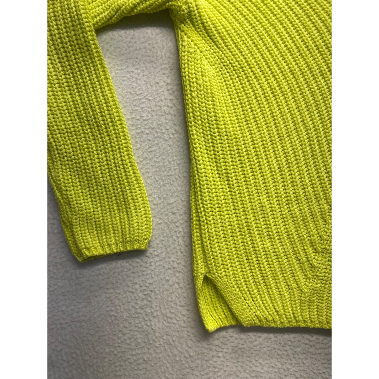 Rachel Zoe Womens Lime Green Knit Sweater #5649