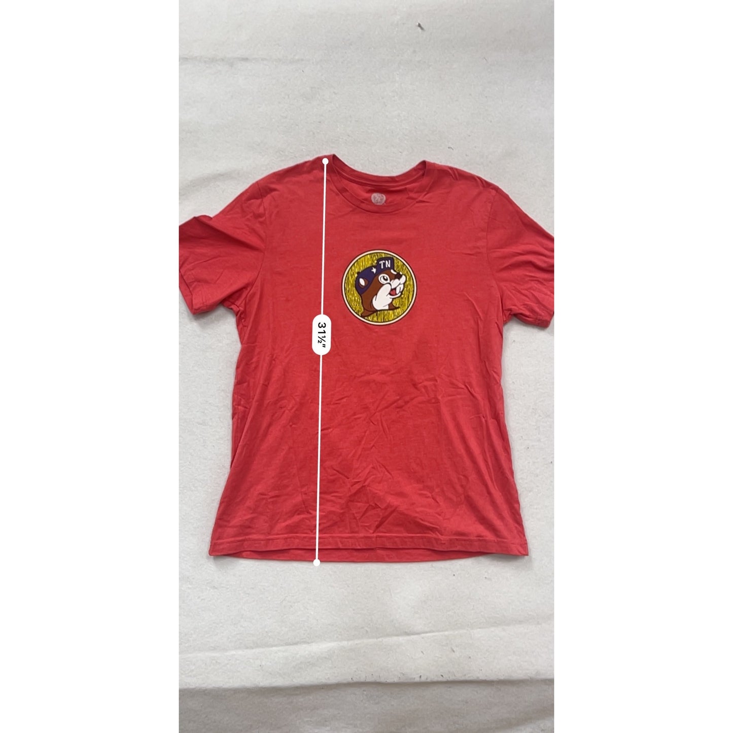 Buc-Ees Tennessee Red Graphic Tee #152A