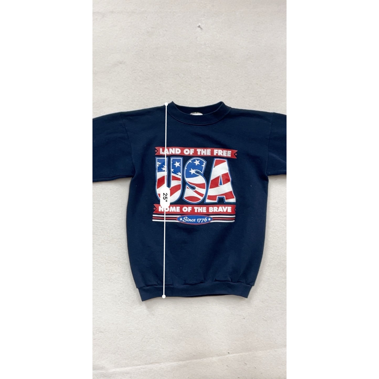 USA Patriotic Sweatshirt Youth XL #251A
