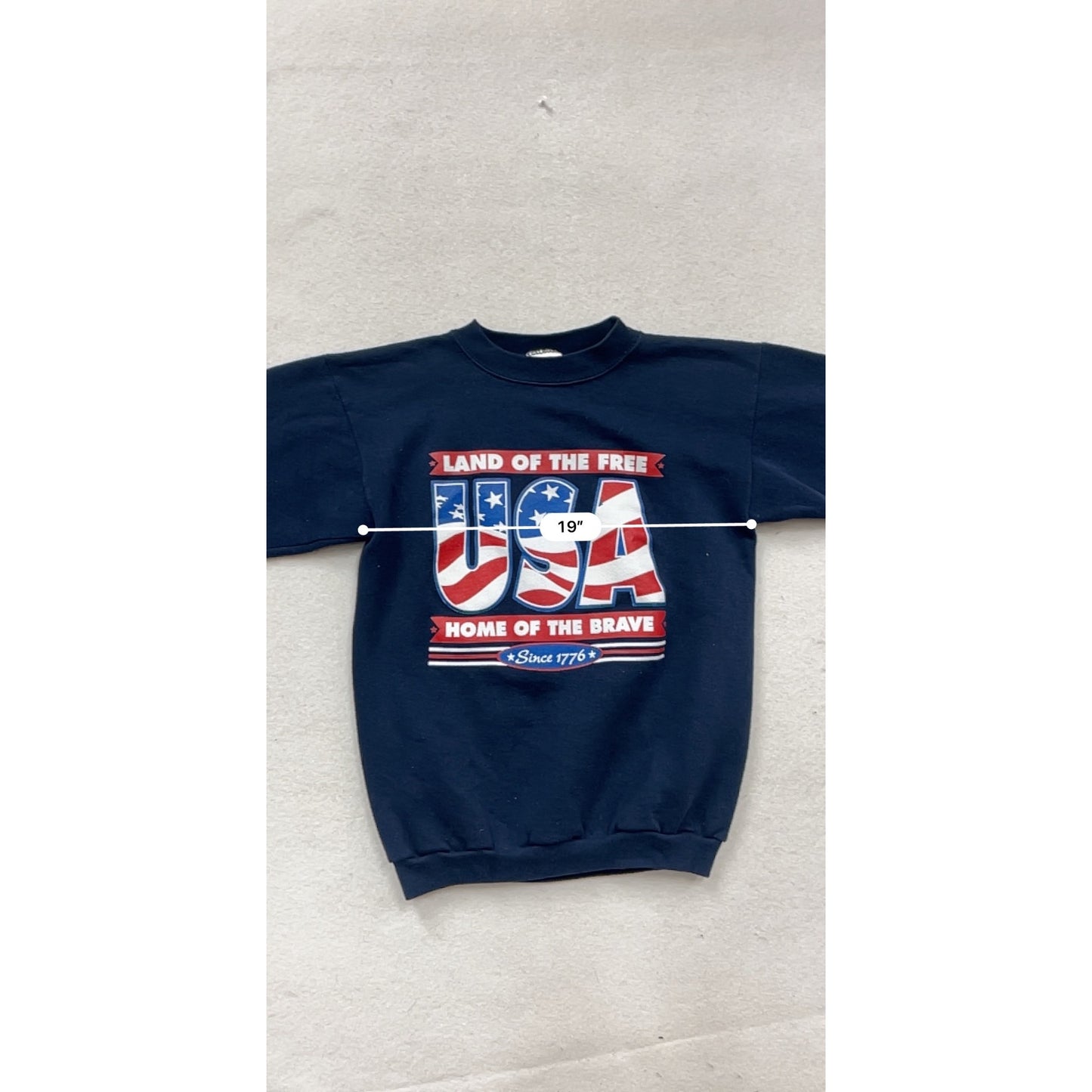 USA Patriotic Sweatshirt Youth XL #251A