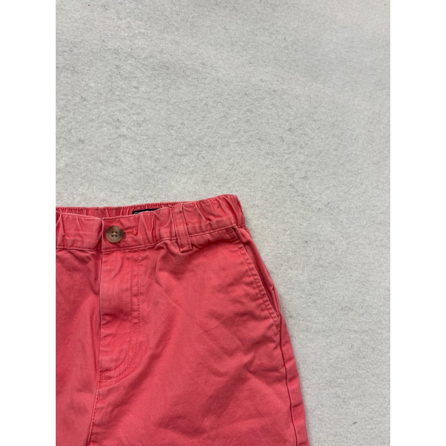 Vineyard Vines Youth Small Pink Cotton Elastic Waist Shorts #155C