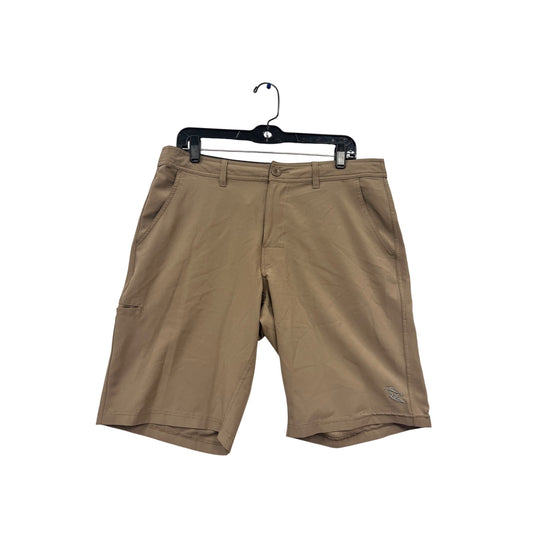 DaHui Khaki Performance Shorts Size 34 #435A