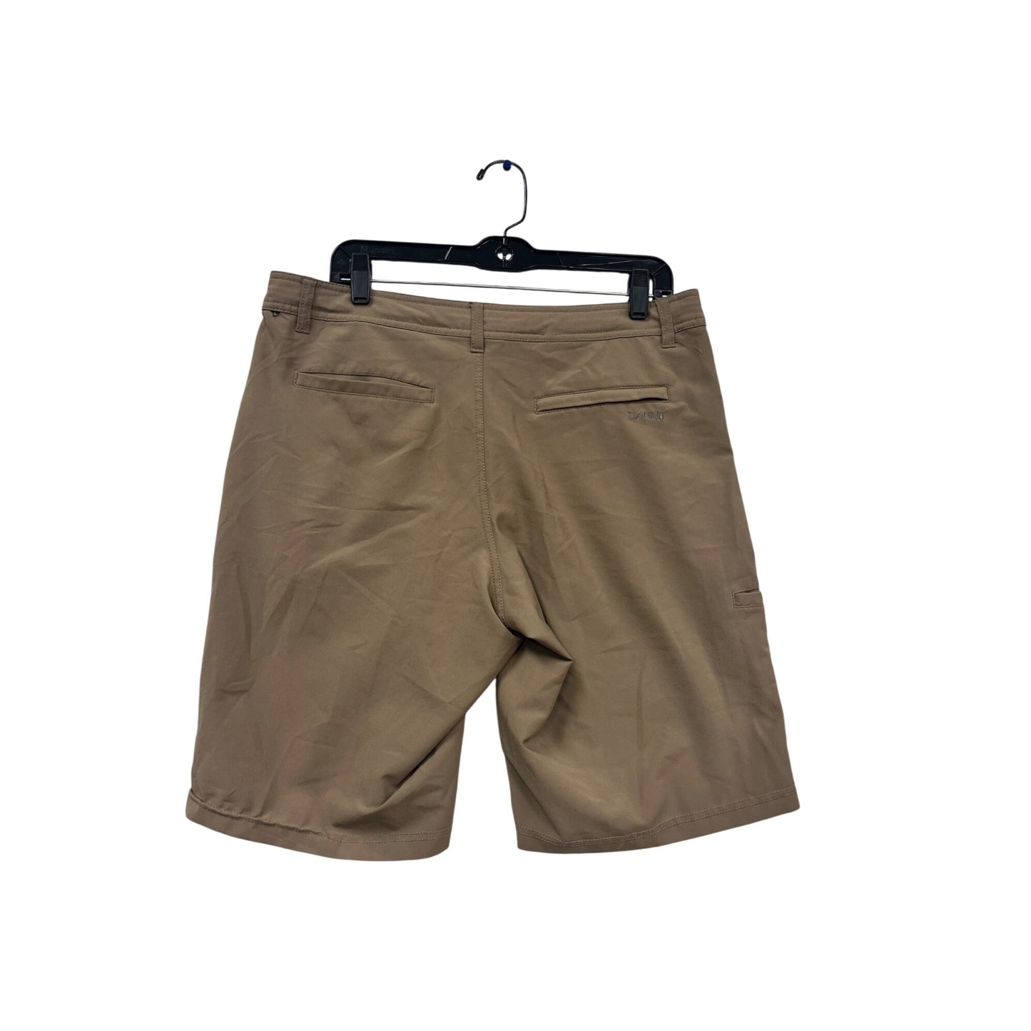 DaHui Khaki Performance Shorts Size 34 #435A