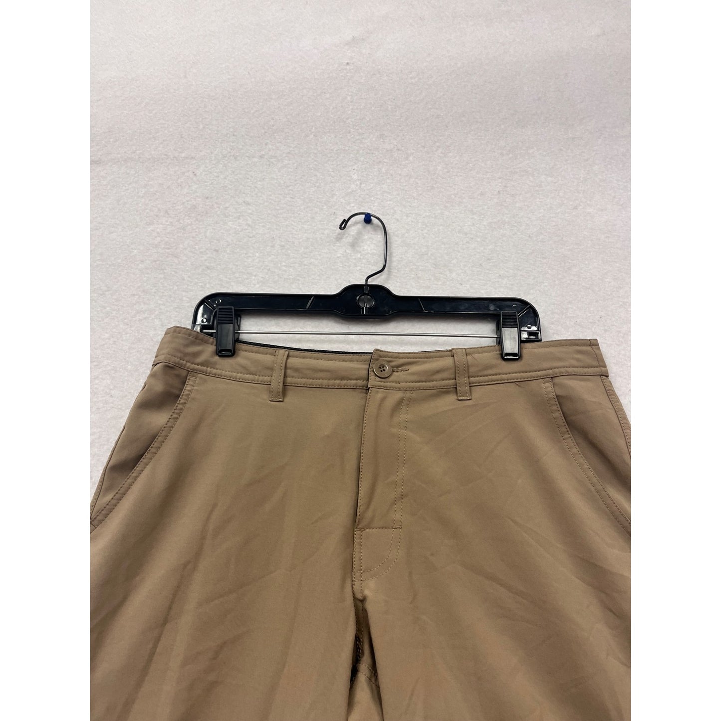 DaHui Khaki Performance Shorts Size 34 #435A