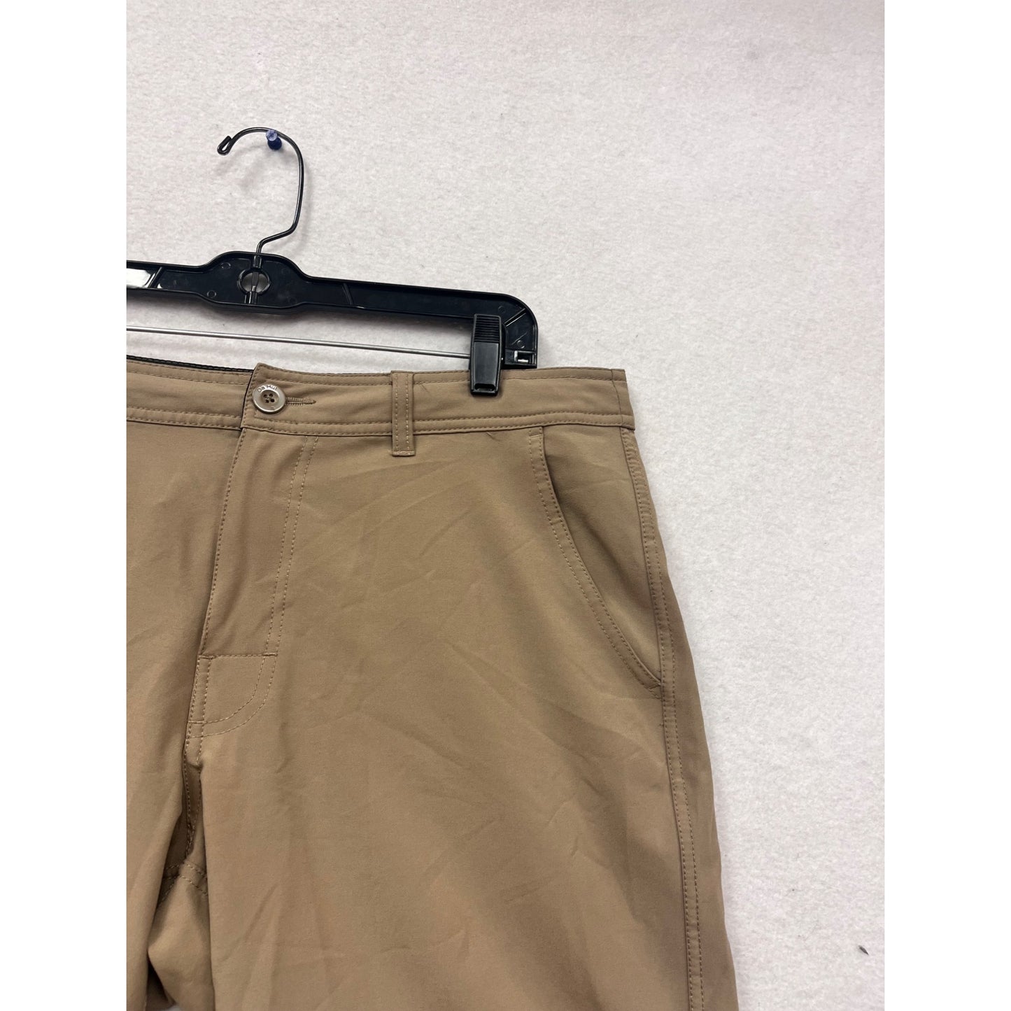 DaHui Khaki Performance Shorts Size 34 #435A