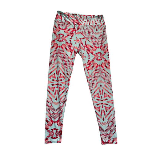 LuLaRoe Tall & Curvy Leggings With Geometric Pattern #9197