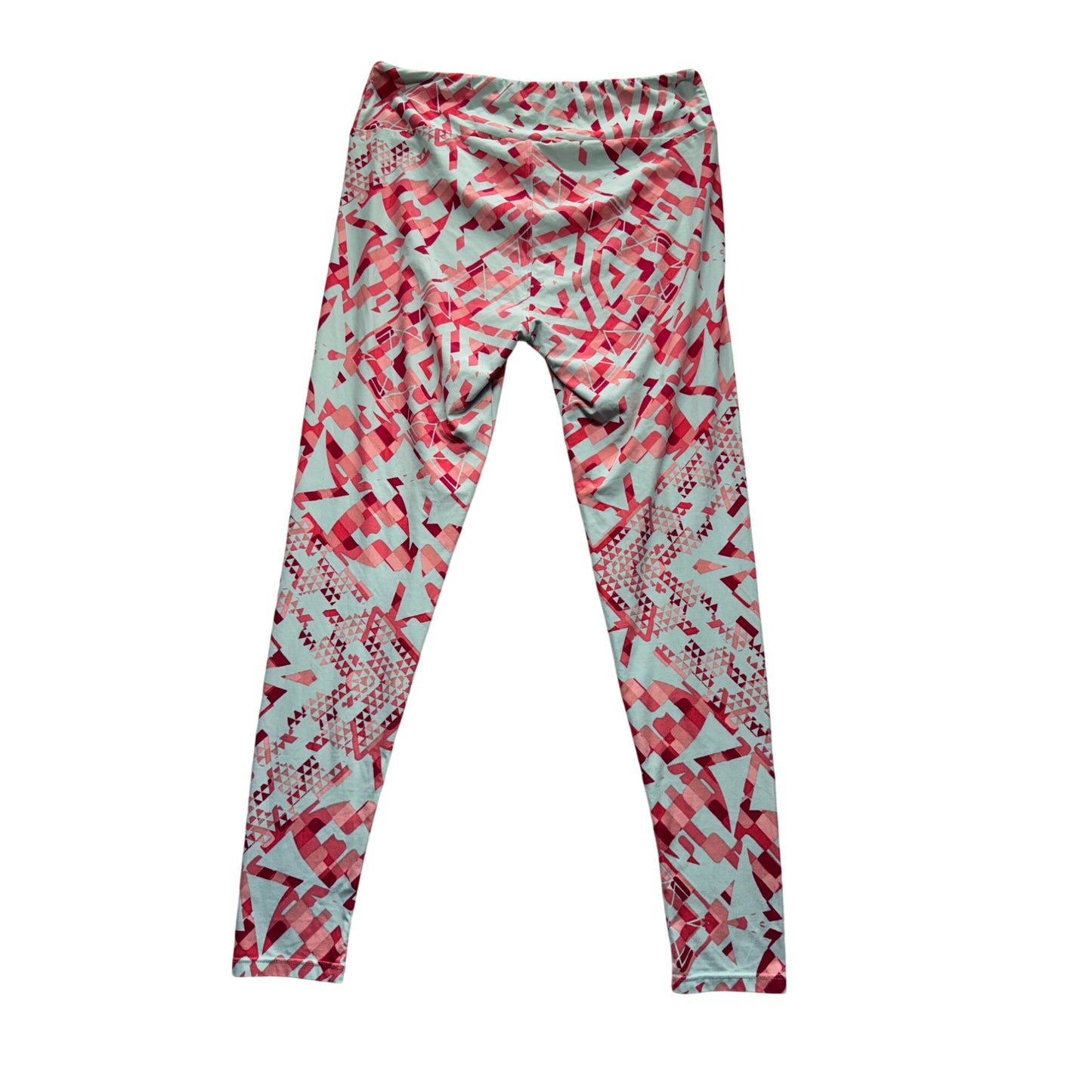 LuLaRoe Tall & Curvy Leggings With Geometric Pattern #9197