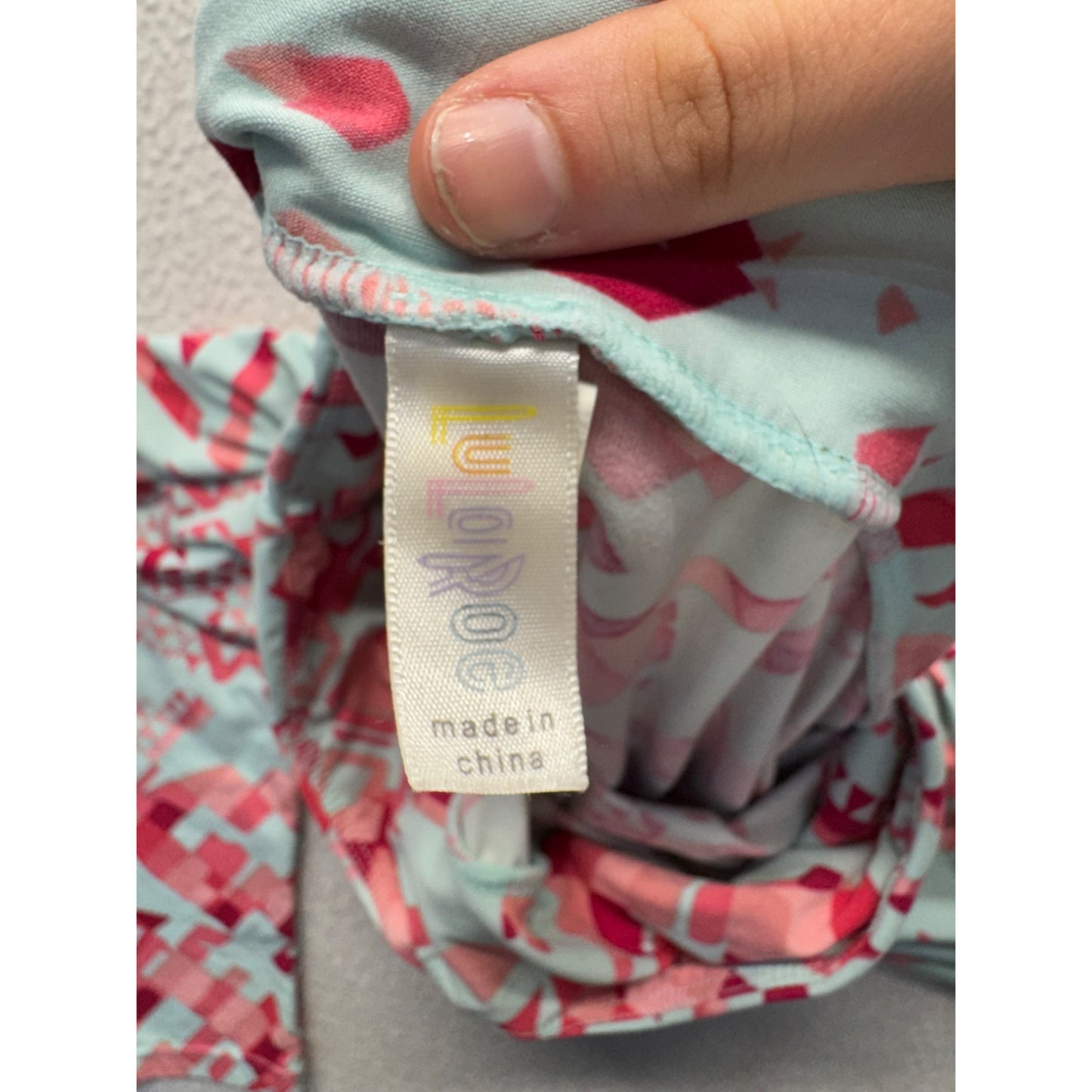 LuLaRoe Tall & Curvy Leggings With Geometric Pattern #9197