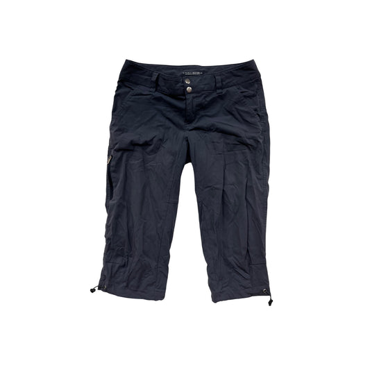 Columbia Omni-Shield Advanced Repellency Capri Size 6 Navy Blue #8377