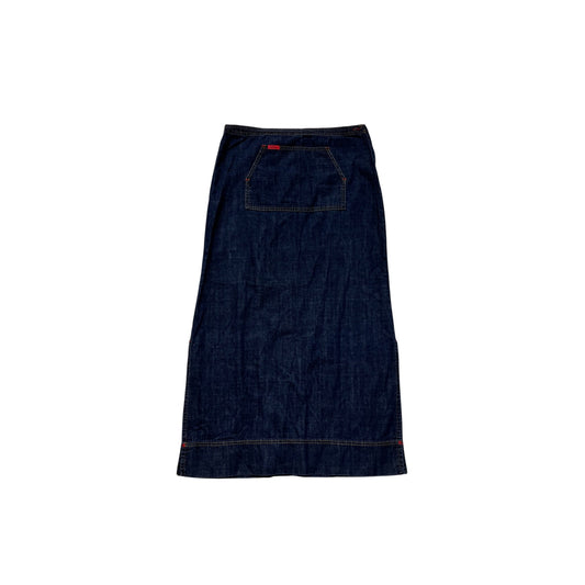 Vintage Mavi Denim Long Skirt Womens Large #8212