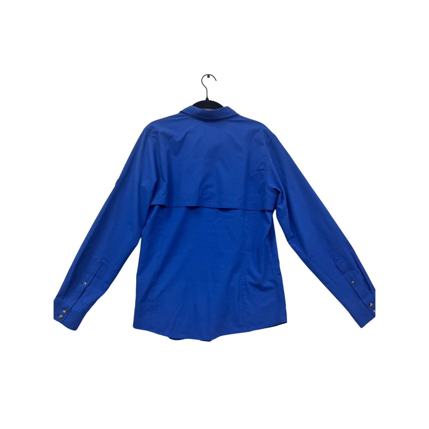 Gander Mountain Guide Series Blue Long Sleeve Shirt L #572A