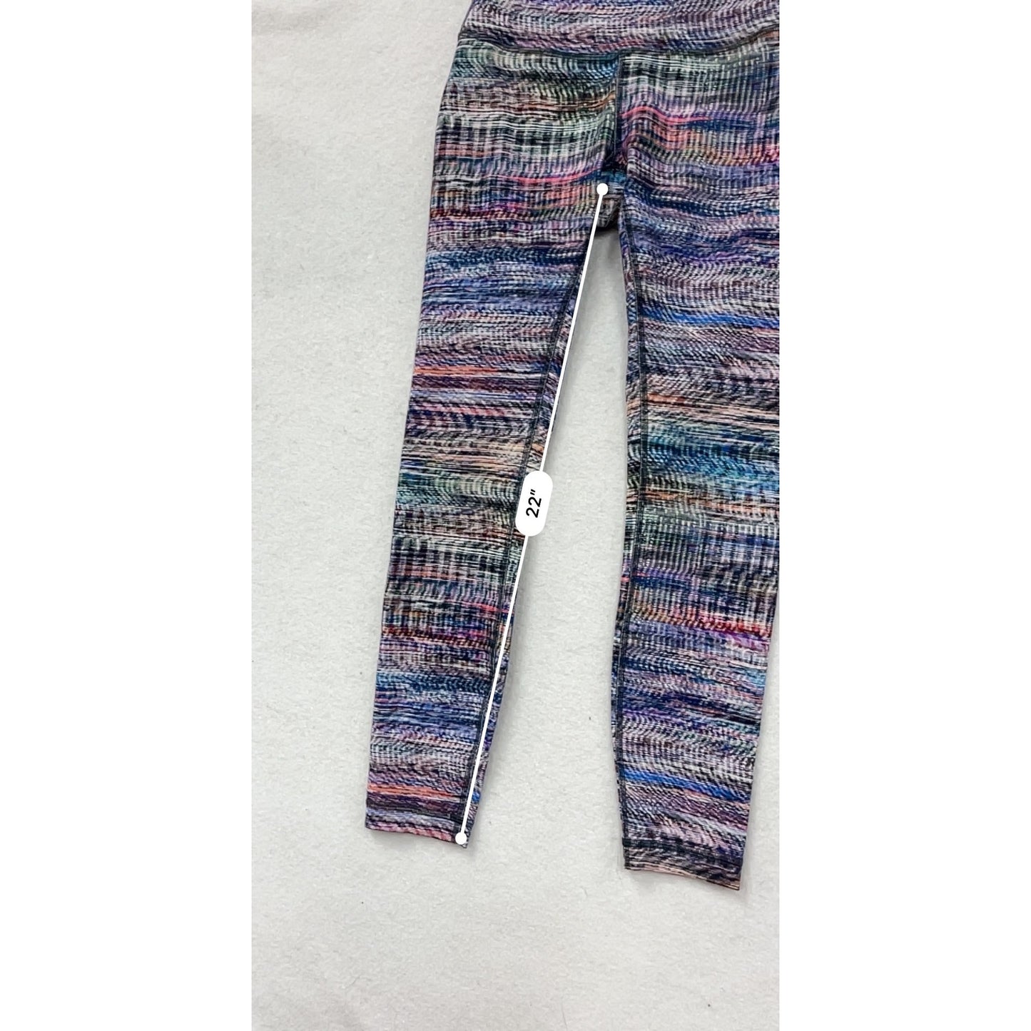 Lululemon High-Rise Multi-Color Leggings Size 4 #8843