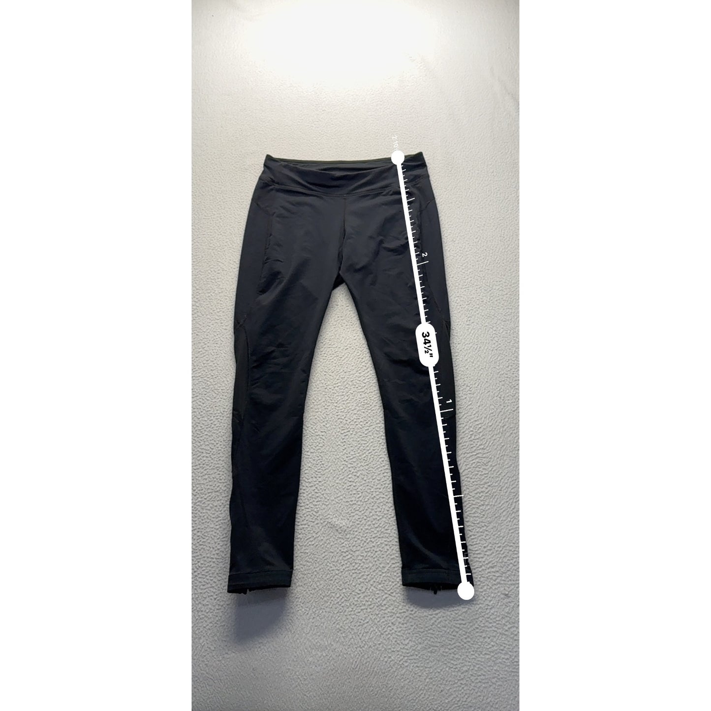 REI Small Black Hiking Pants Nylon Polyester & Spandex #9145