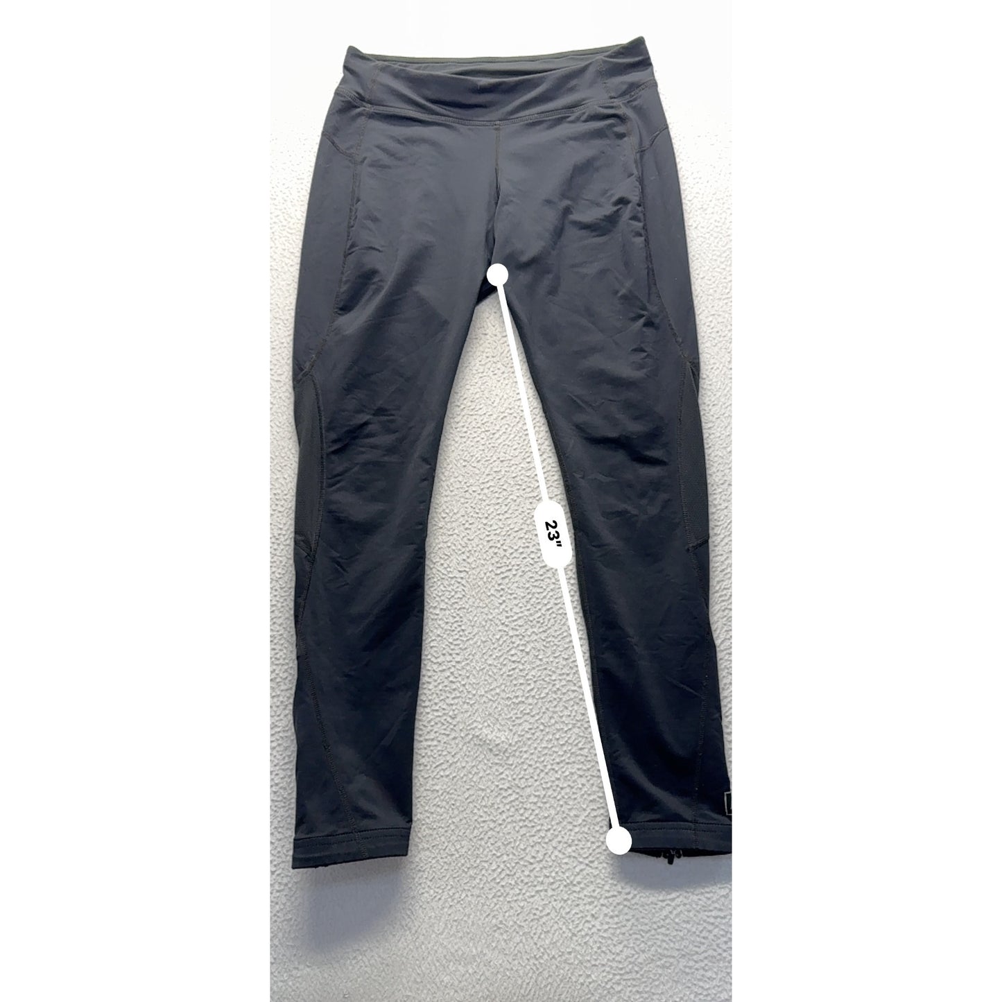 REI Small Black Hiking Pants Nylon Polyester & Spandex #9145