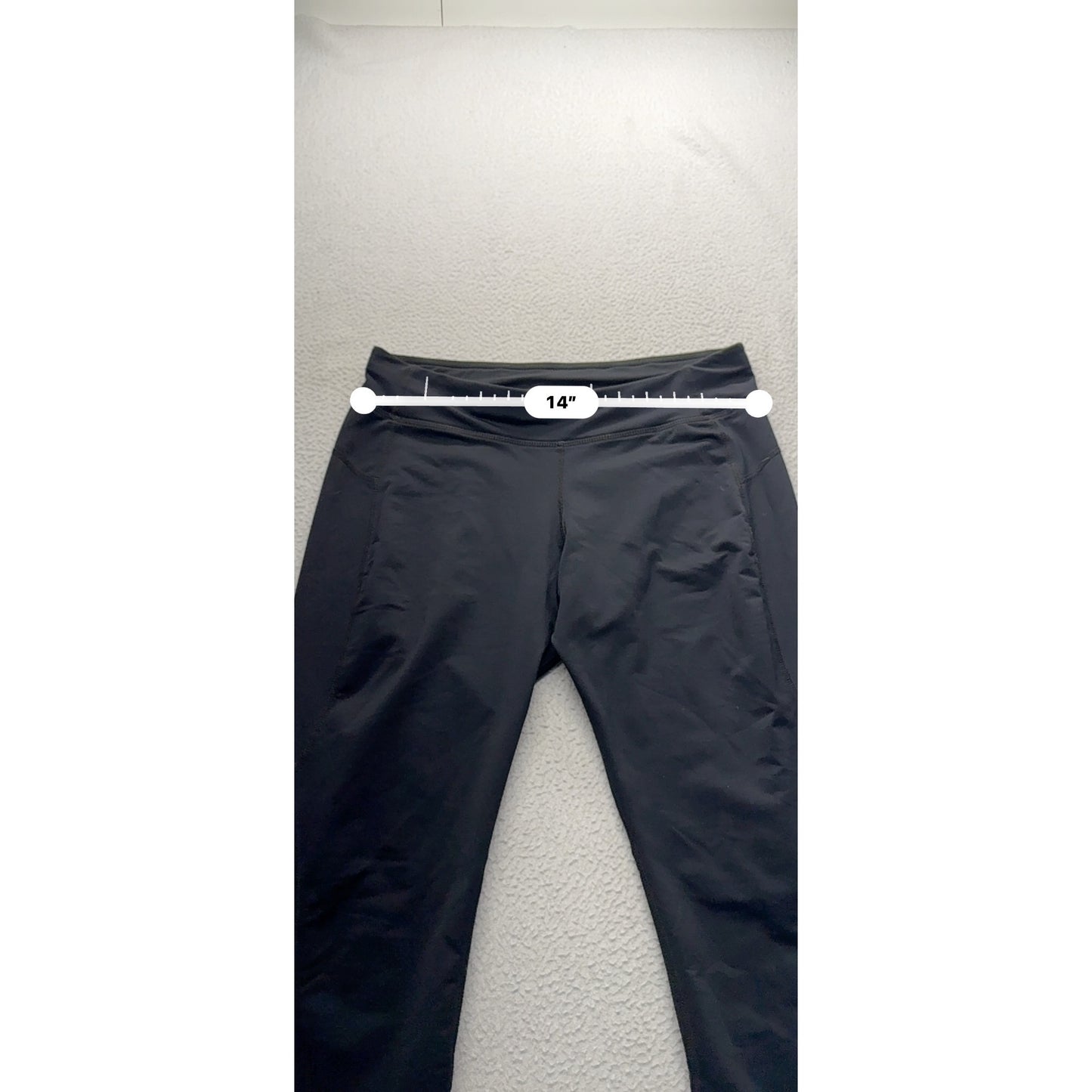 REI Small Black Hiking Pants Nylon Polyester & Spandex #9145