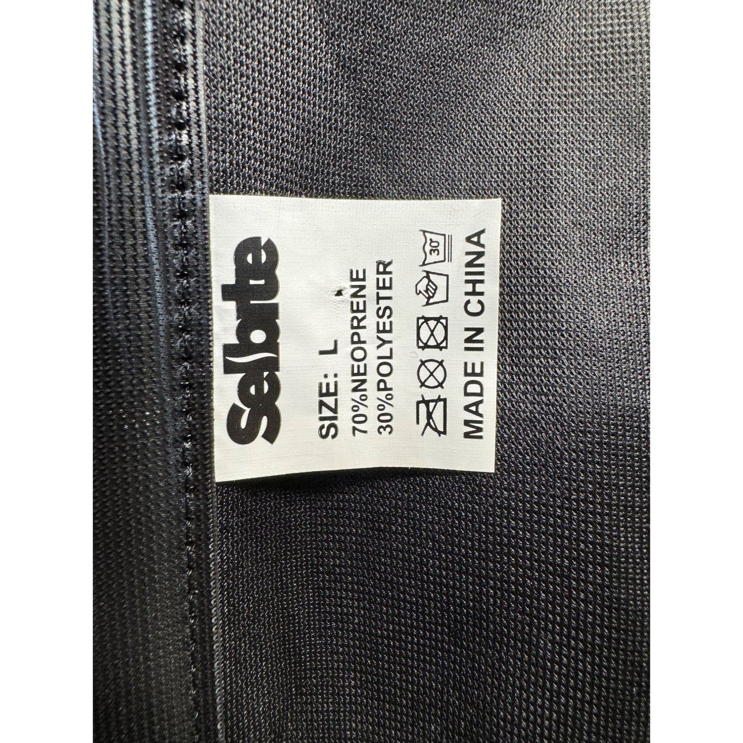 Selbite Adjustable Back Posture Corrector Brace L Neoprene/Polyester Blend 111B