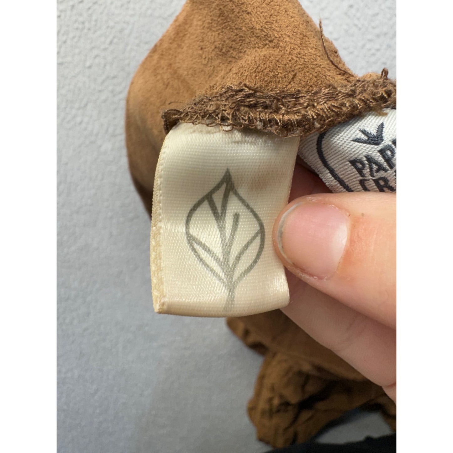 Brown Paper Crane High-Waist Stretchy Leggings M Polyester/Spandex 281B