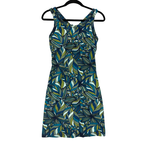 Women’s Title Nine Tropical Leaf Print Dress #2956