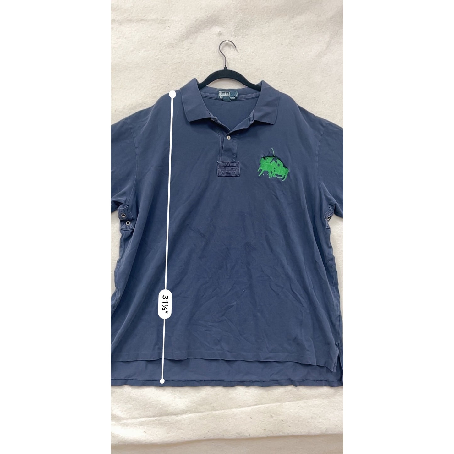 Polo By Ralph Lauren Navy Blue Polo Shirt 3X #8589