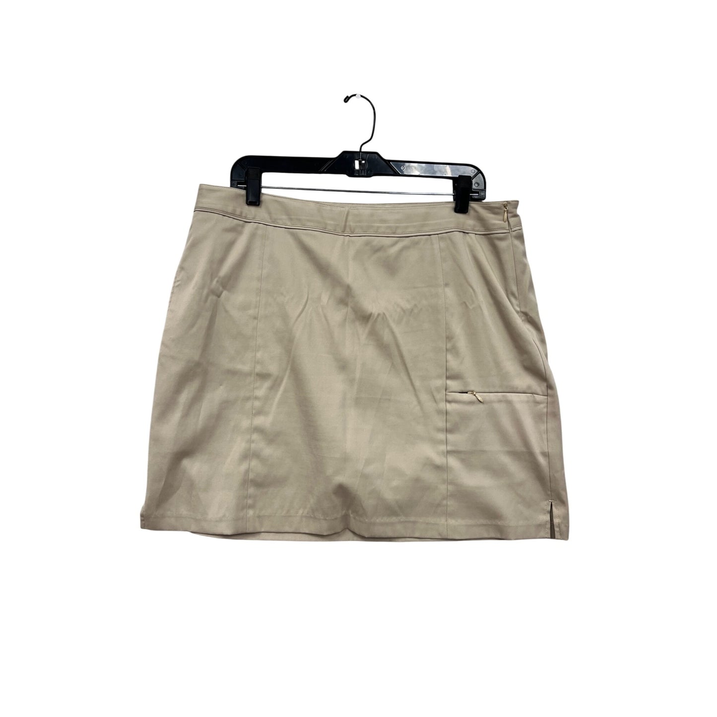 Liz Claiborne Tan Skirt Size 12 #8477